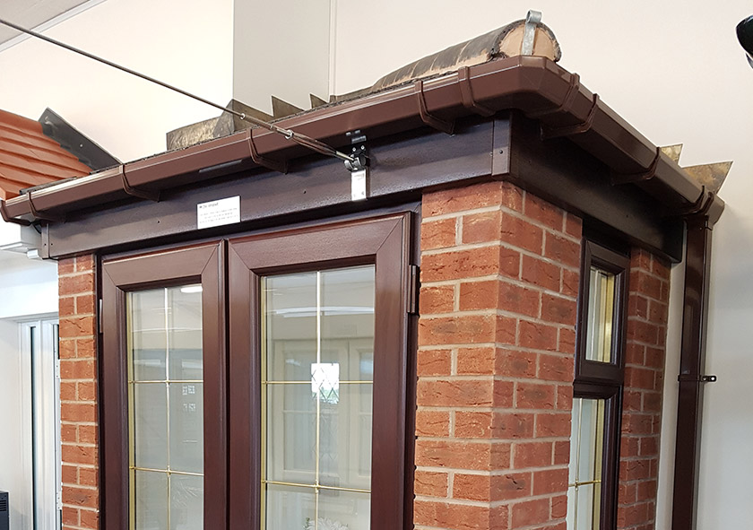 Brown uPVC Porch 