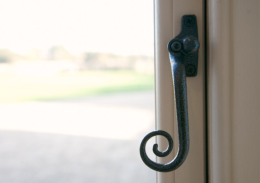 Residence 9 Window bespoke black handle