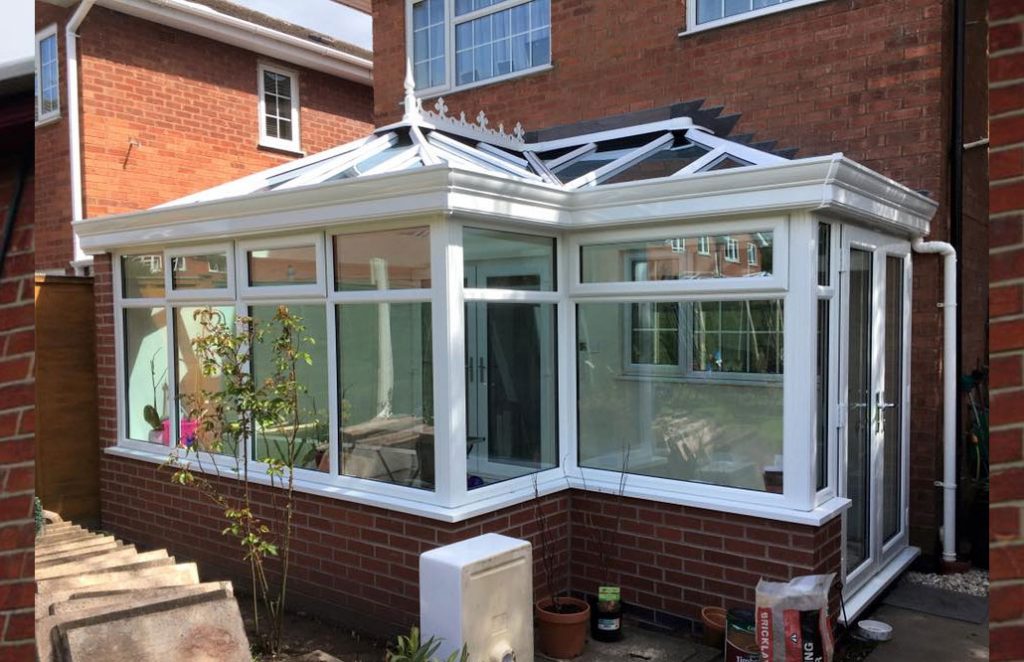 White uPVC Conservatory