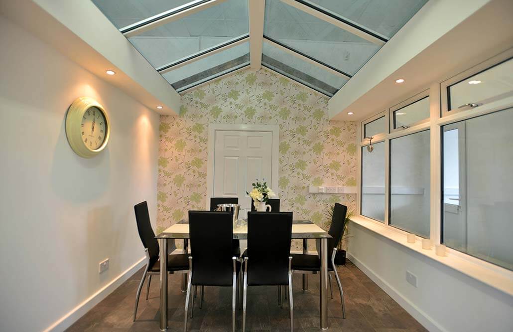 Modern clean orangery