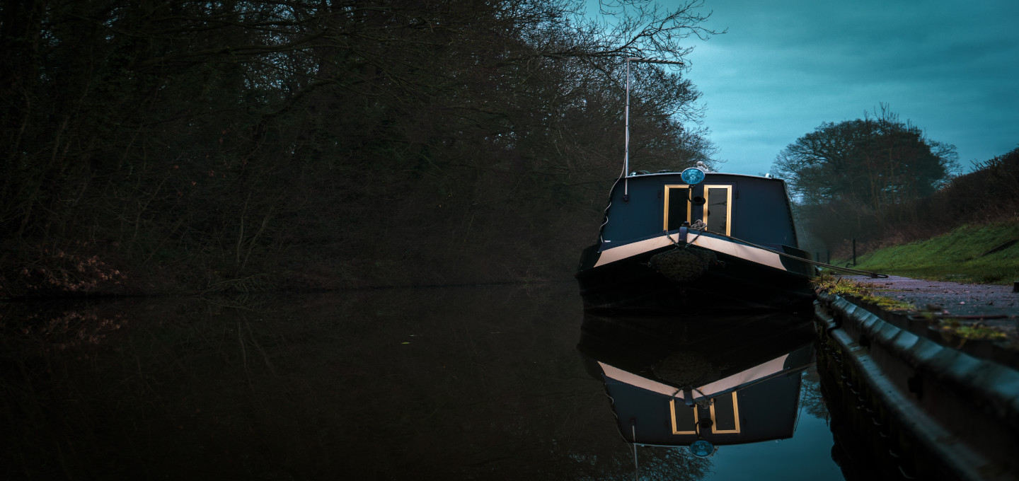 Shropshire canal boat