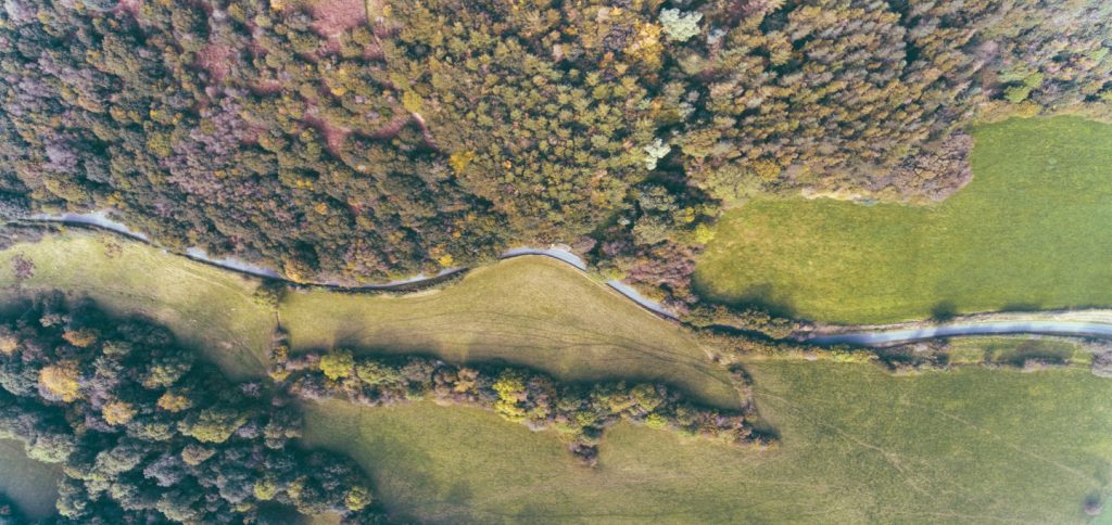 Aerial view of Stourbridge