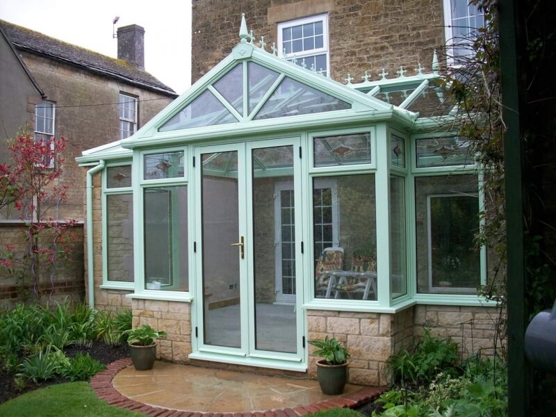 green conservatory