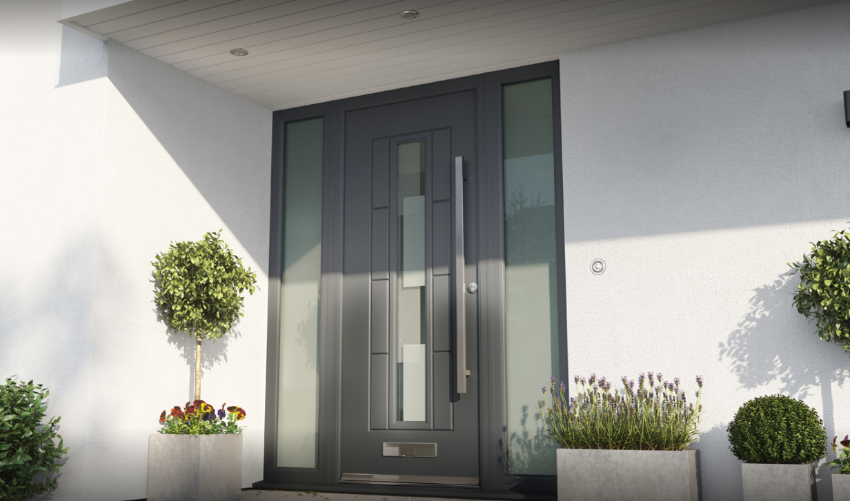 Rockdoor Grey Front Door