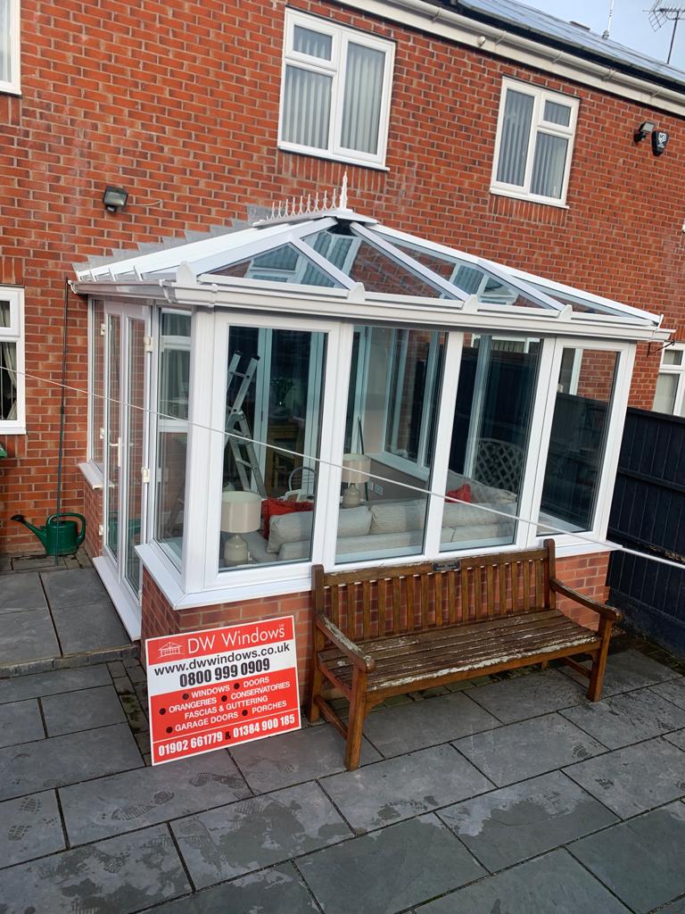 uPVC White Conservatory
