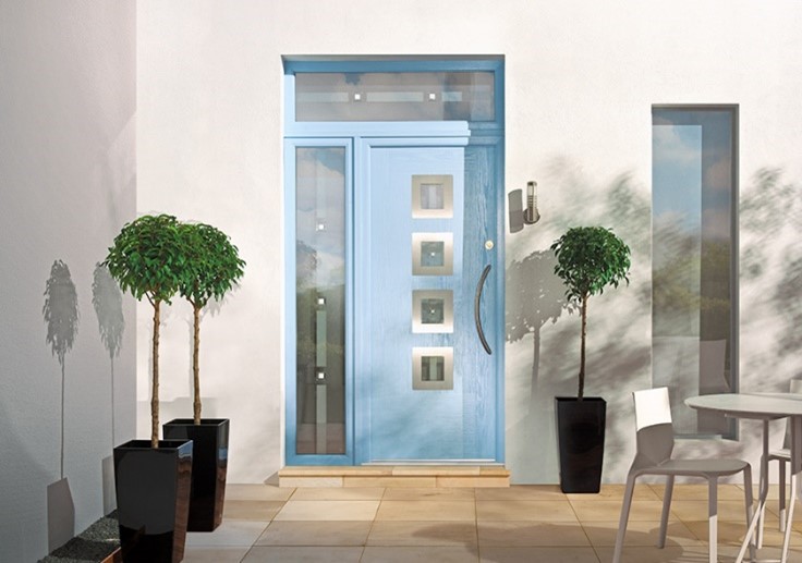 Blue Front Door