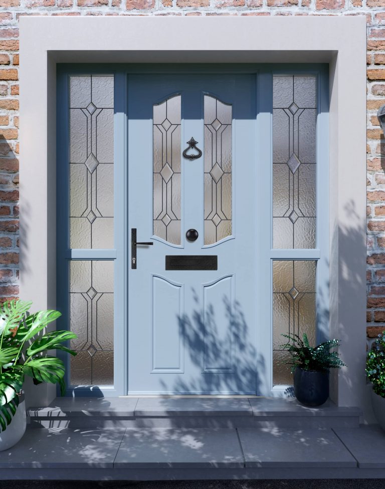 Baby Blue Composite Door