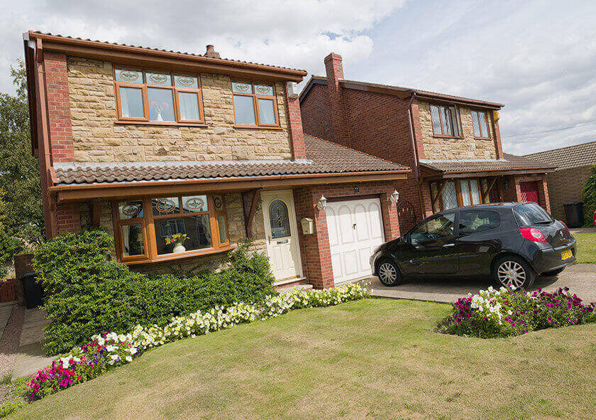 Timber effect Bay Windows in the West Midlands