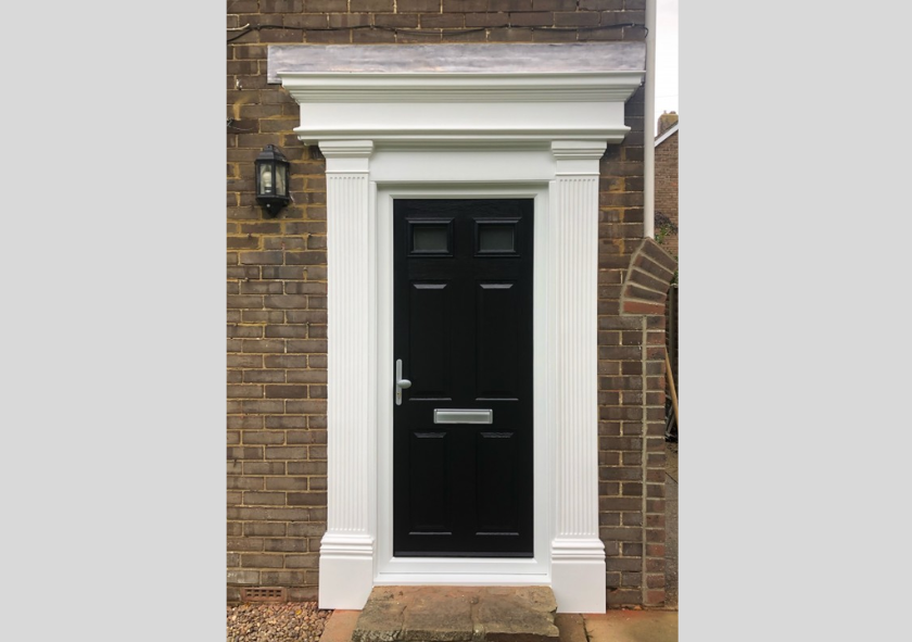 Edwardian Style GRP Door Surround 1