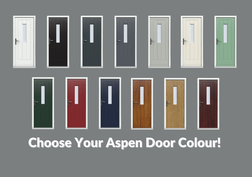 Aspen Rockdoor Colours