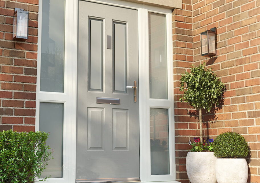 Grey Jacobean Rockdoor